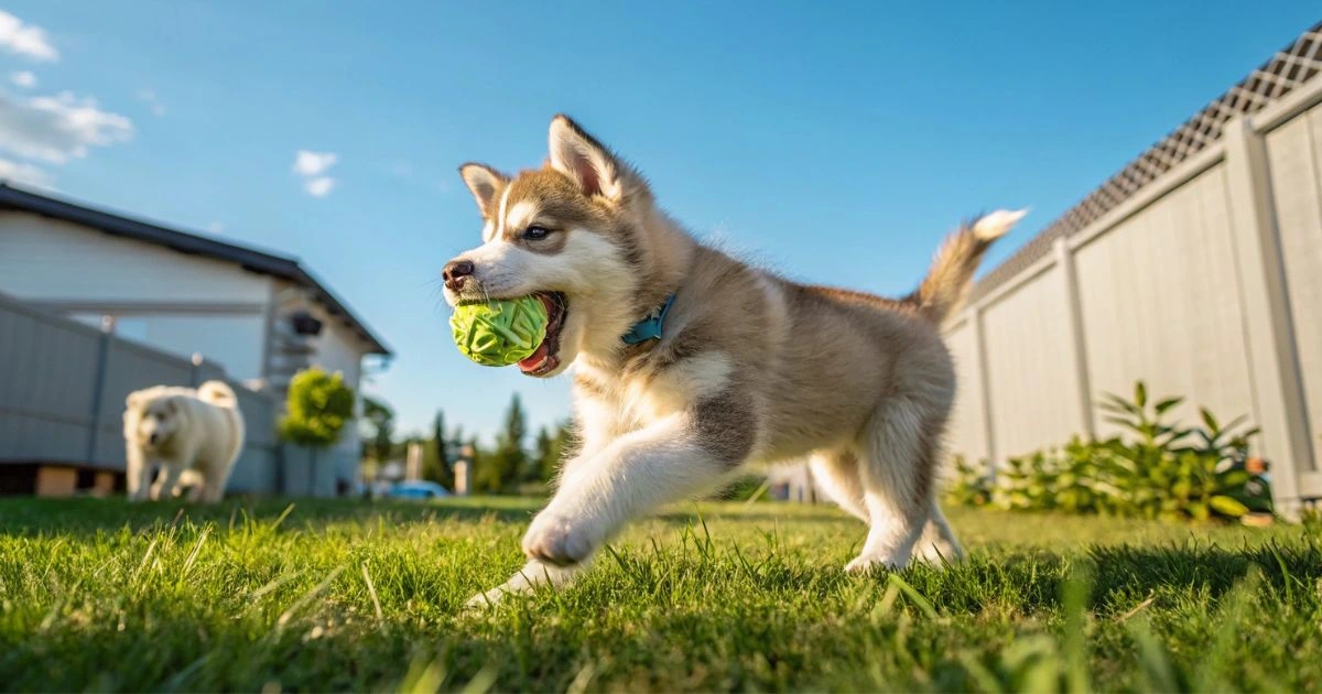 labrador husky puppy