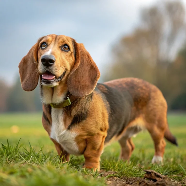 basset lab mix