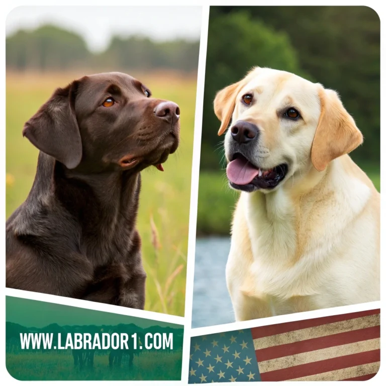 english lab vs american lab