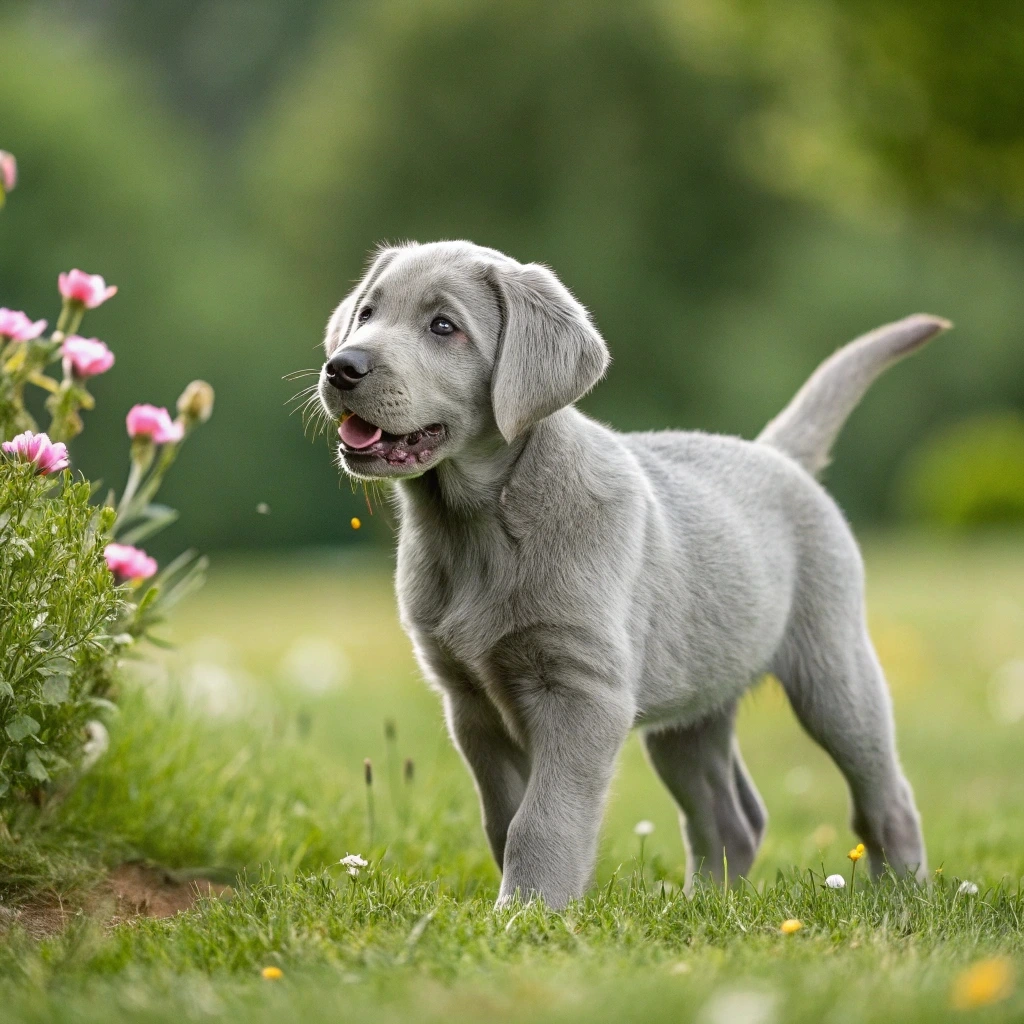 silver lab puppy for sale
