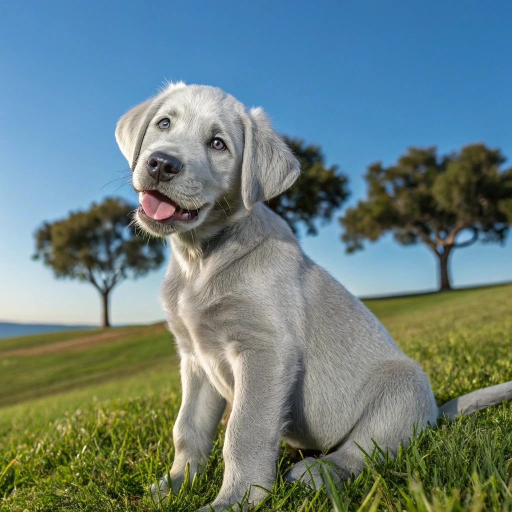 silver lab puppy for sale