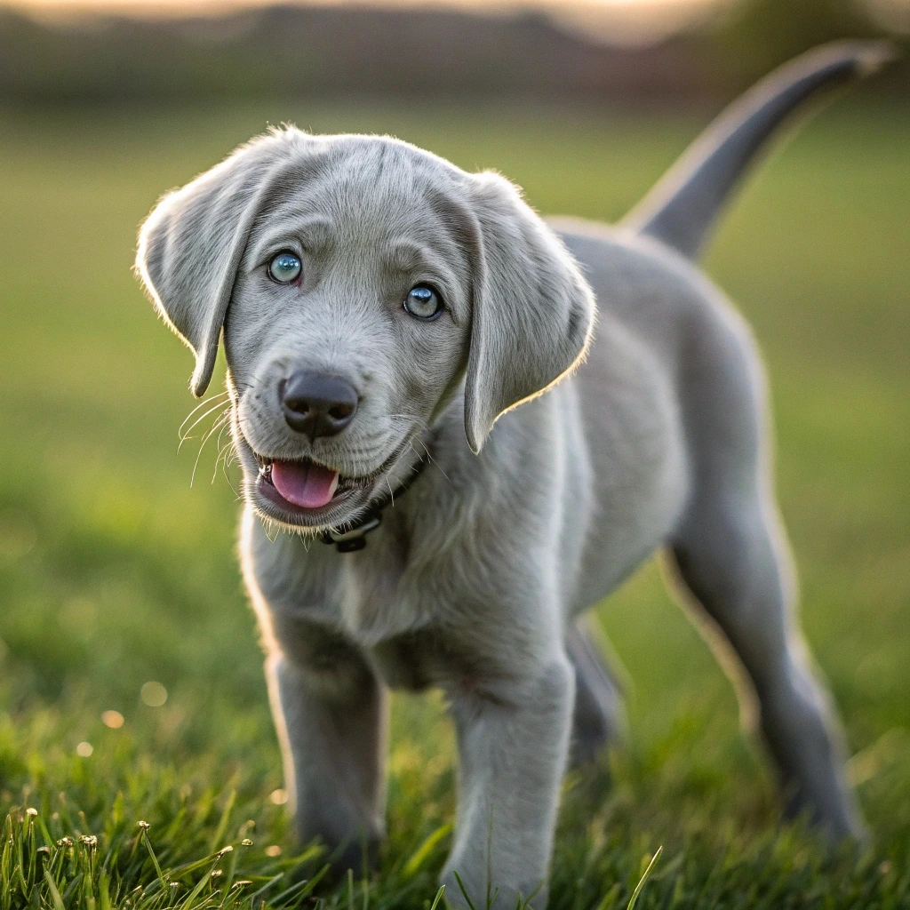 silver lab puppy for sale