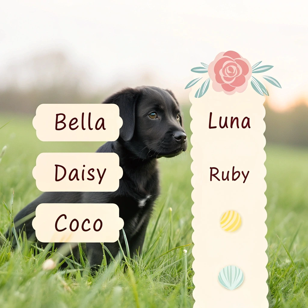 black labrador puppy names female