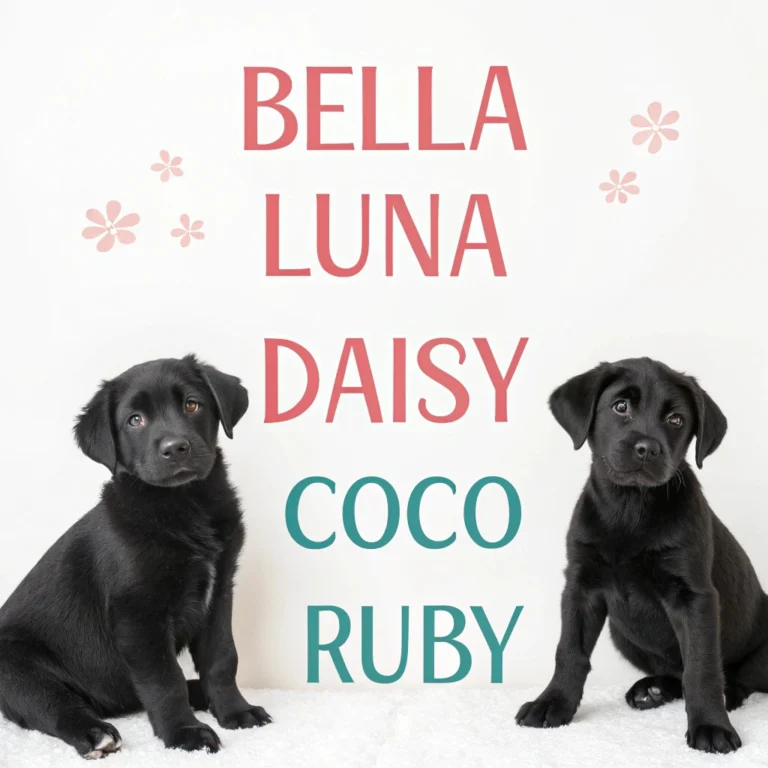 black labrador puppy names female