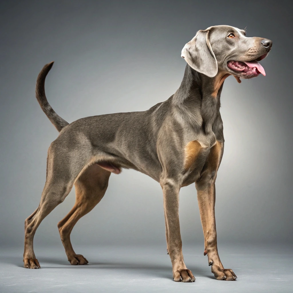 weimaraner lab mix