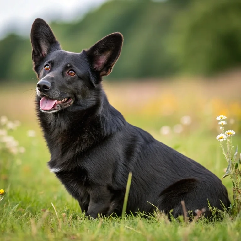 welsh corgi lab mix